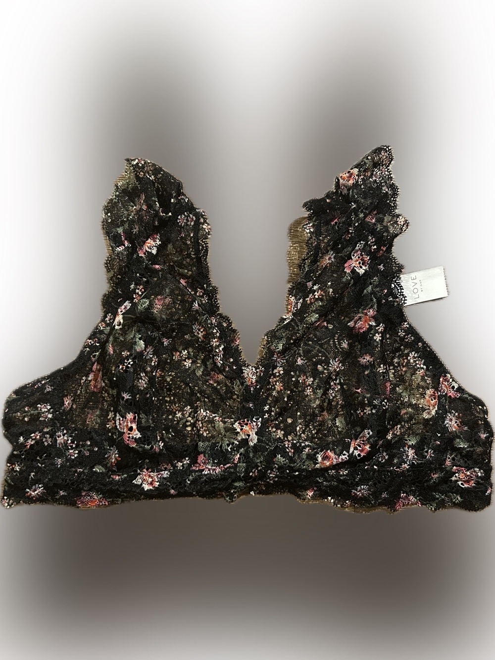 LOVE by GAP Small Lace Bralette NWT